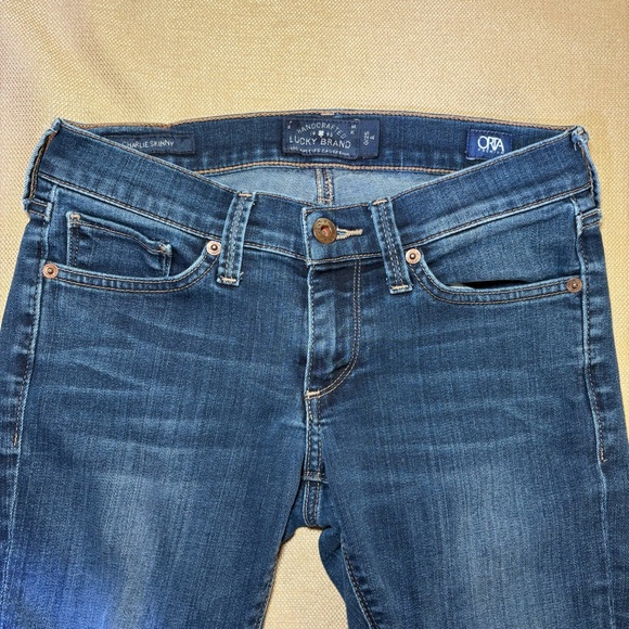 Lucky Brand Charlie Skinny Jeans - Picture 6 of 8